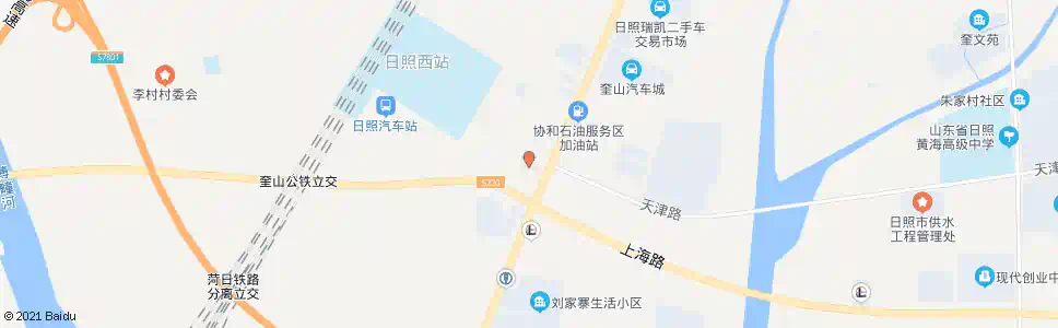 日照大岭中医正骨医院_公交站地图_日照公交_妙搜公交查询2025