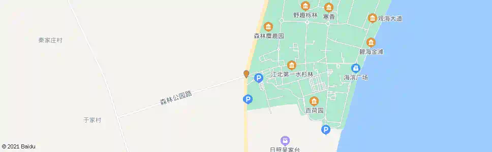 日照森林公园西门_公交站地图_日照公交_妙搜公交查询2025