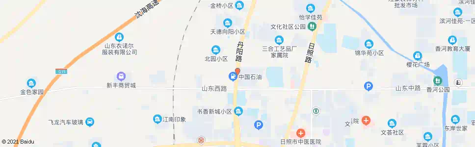 日照丹阳路(天德路)_公交站地图_日照公交_妙搜公交查询2025