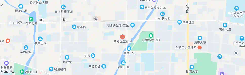日照东港区教育局_公交站地图_日照公交_妙搜公交查询2025
