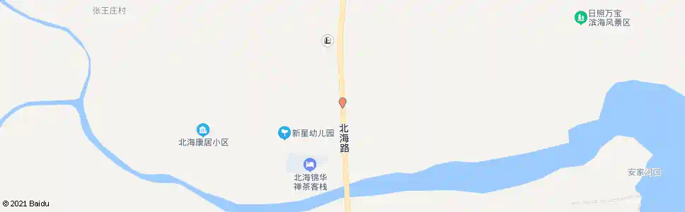 日照安家村_公交站地图_日照公交_妙搜公交查询2025