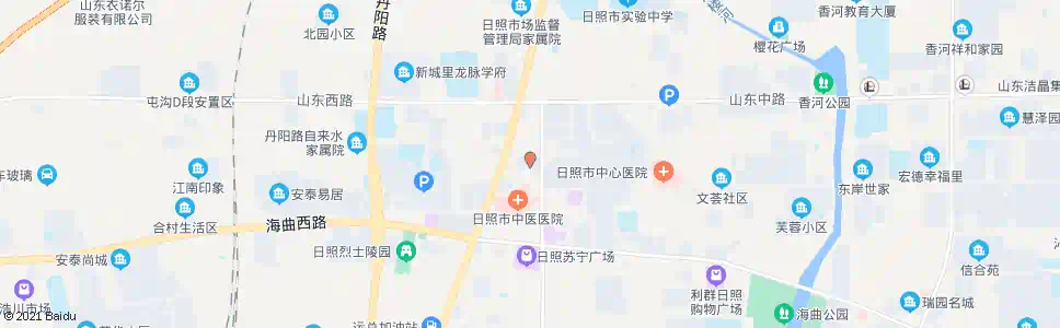 日照天德商贸城_公交站地图_日照公交_妙搜公交查询2025