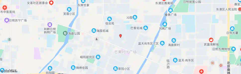 日照安泰水晶花园_公交站地图_日照公交_妙搜公交查询2025