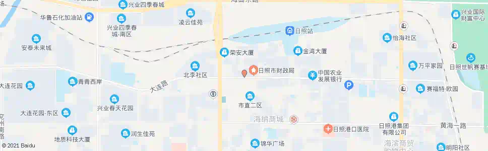 日照凯莱旅行社_公交站地图_日照公交_妙搜公交查询2025