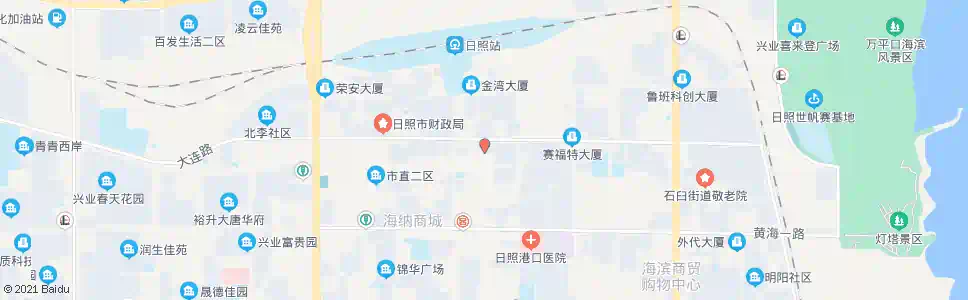 日照阳光华府大酒店_公交站地图_日照公交_妙搜公交查询2025