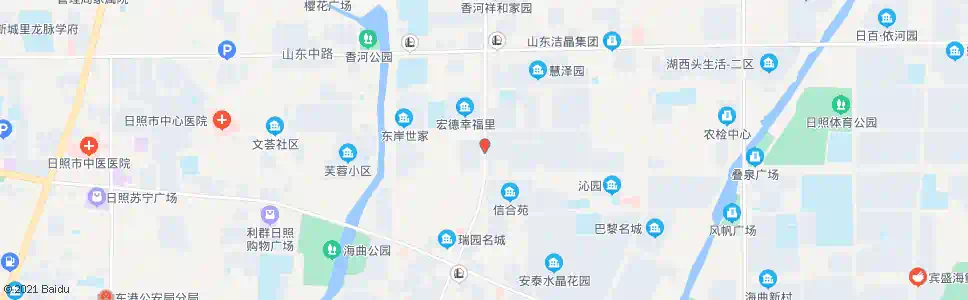 日照昭阳路派出所_公交站地图_日照公交_妙搜公交查询2025