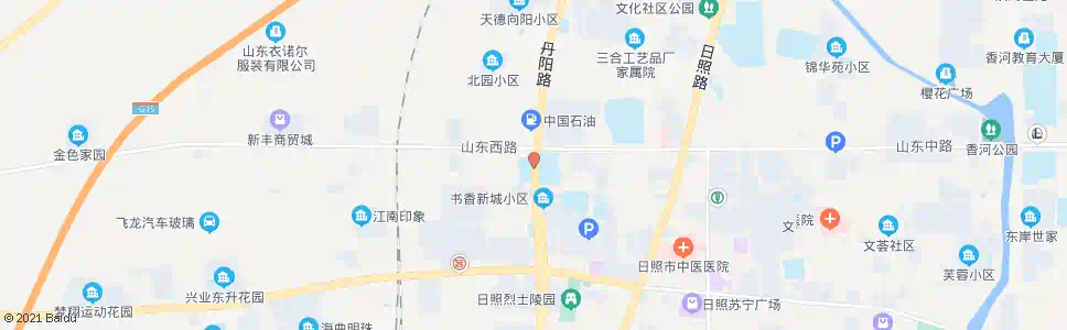 日照丹阳路_公交站地图_日照公交_妙搜公交查询2025