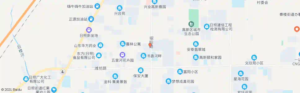 日照五里合子村_公交站地图_日照公交_妙搜公交查询2025