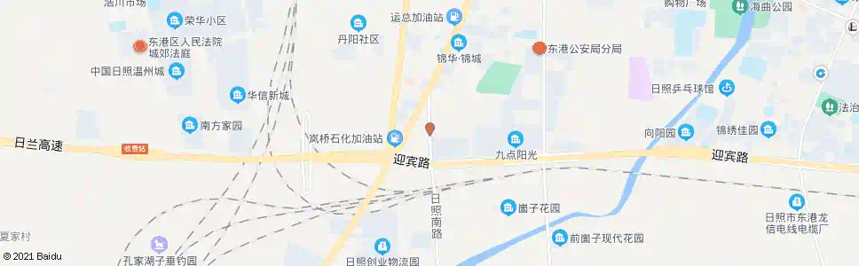 日照小岭村_公交站地图_日照公交_妙搜公交查询2025