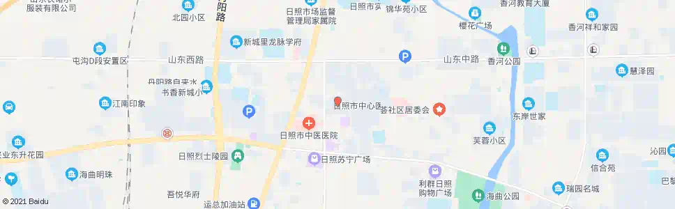 日照太阳城市场_公交站地图_日照公交_妙搜公交查询2025