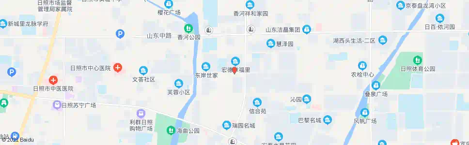 日照小香店村_公交站地图_日照公交_妙搜公交查询2025