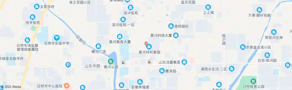 日照大香店村_公交站地图_日照公交_妙搜公交查询2025