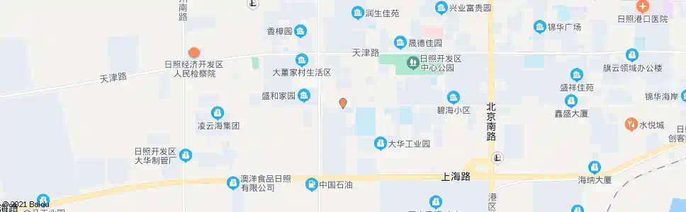 日照凌云海糖业_公交站地图_日照公交_妙搜公交查询2025