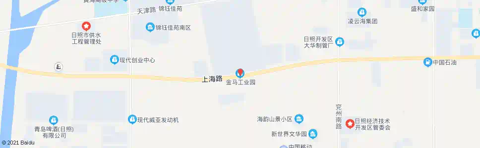 日照金马工业园_公交站地图_日照公交_妙搜公交查询2025
