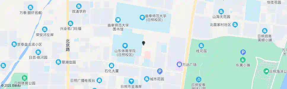 日照山东体院_公交站地图_日照公交_妙搜公交查询2025