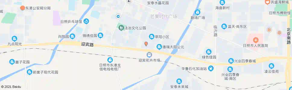 日照兴海小区_公交站地图_日照公交_妙搜公交查询2025