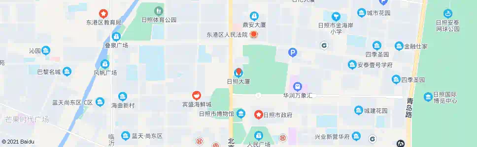 日照凌海大厦_公交站地图_日照公交_妙搜公交查询2025