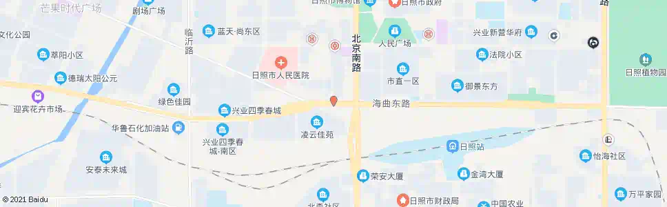 日照兴业世纪城_公交站地图_日照公交_妙搜公交查询2025