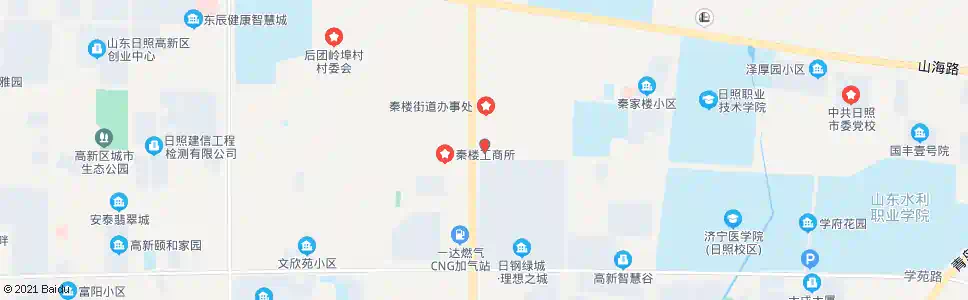 日照秦楼派出所_公交站地图_日照公交_妙搜公交查询2025