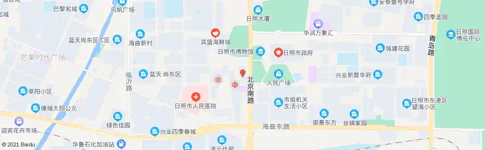 日照市自来水公司_公交站地图_日照公交_妙搜公交查询2025