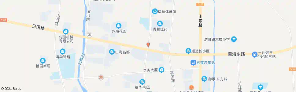 日照古城家园_公交站地图_日照公交_妙搜公交查询2025