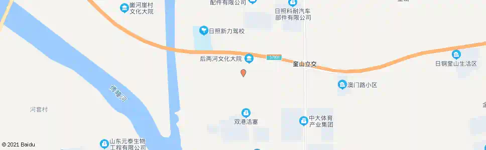 日照后两河_公交站地图_日照公交_妙搜公交查询2025