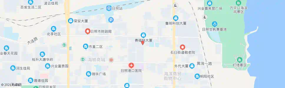 日照凌云石臼家电城_公交站地图_日照公交_妙搜公交查询2025