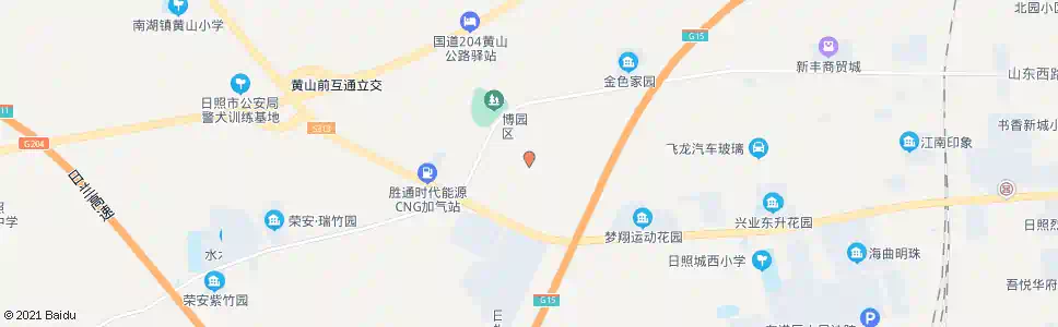 日照烟墩岭村委_公交站地图_日照公交_妙搜公交查询2025