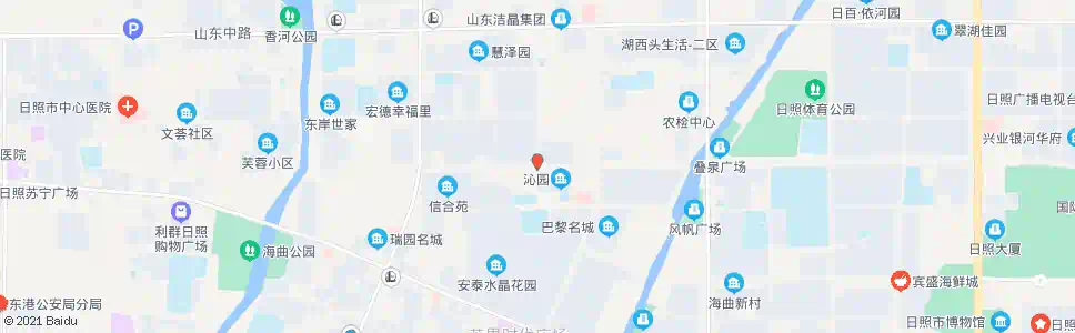 日照城建沁园_公交站地图_日照公交_妙搜公交查询2025