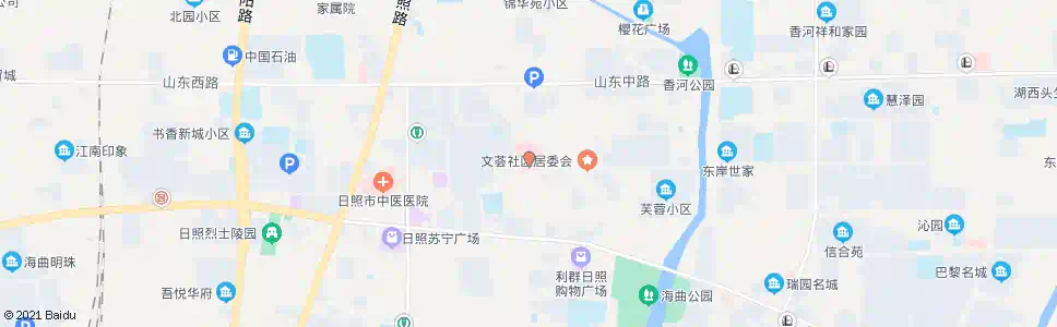 日照东港医院_公交站地图_日照公交_妙搜公交查询2025