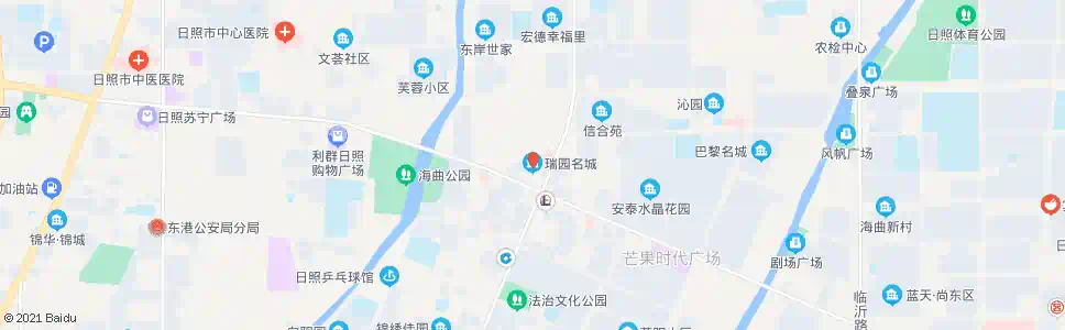 日照瑞园名城_公交站地图_日照公交_妙搜公交查询2025