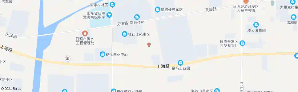 日照东夏家村_公交站地图_日照公交_妙搜公交查询2025