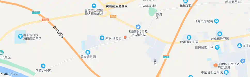 日照大古城村委_公交站地图_日照公交_妙搜公交查询2025