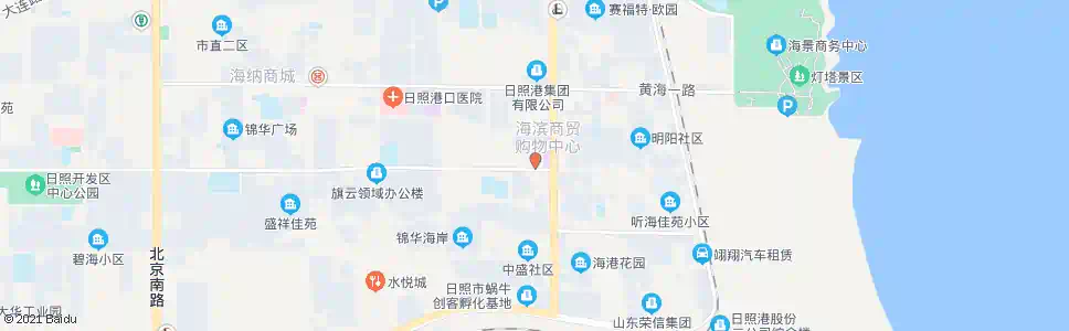 日照石臼街道办事处_公交站地图_日照公交_妙搜公交查询2025