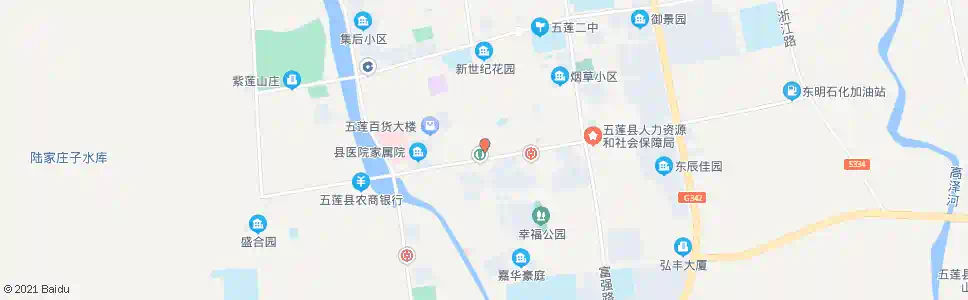 日照农业银行_公交站地图_日照公交_妙搜公交查询2025