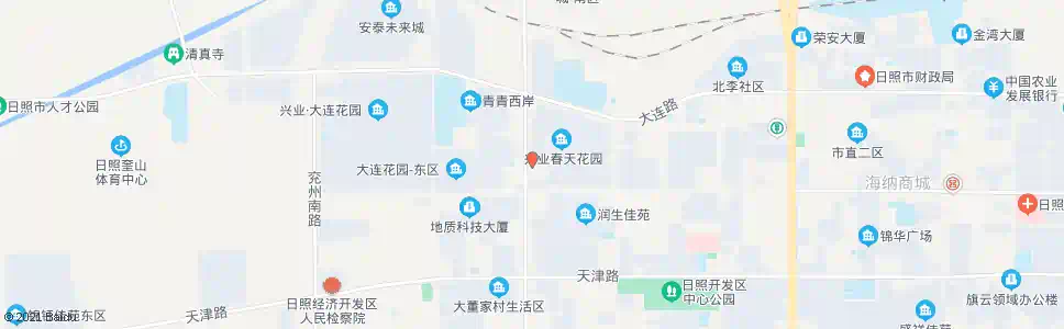 日照商业银行_公交站地图_日照公交_妙搜公交查询2025