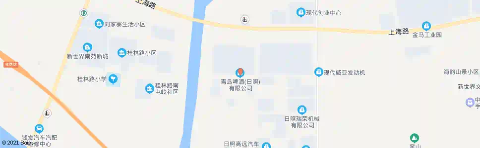 日照青岛啤酒日照有限公司_公交站地图_日照公交_妙搜公交查询2025