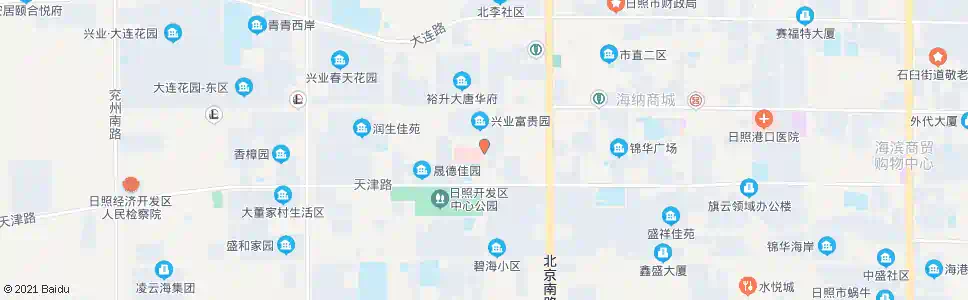 日照北京路医院_公交站地图_日照公交_妙搜公交查询2025