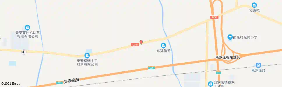 泰安孛家店_公交站地图_泰安公交_妙搜公交查询2025