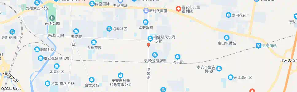 泰安韩家结庄_公交站地图_泰安公交_妙搜公交查询2025