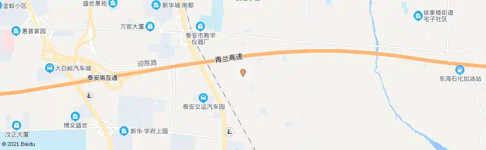 泰安琵琶湾村_公交站地图_泰安公交_妙搜公交查询2025