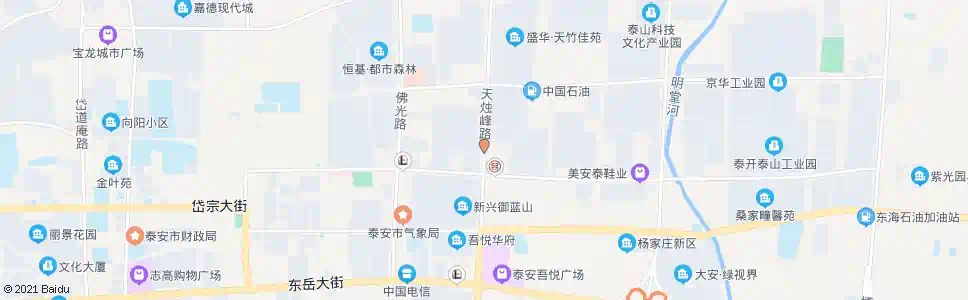 泰安国家级高创中心_公交站地图_泰安公交_妙搜公交查询2025