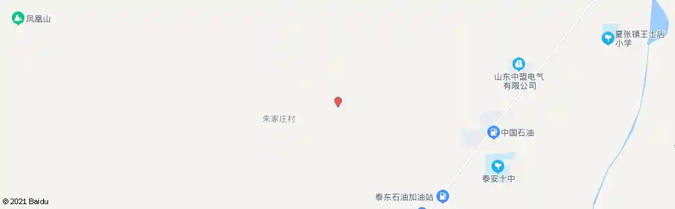 泰安朱家庄_公交站地图_泰安公交_妙搜公交查询2025