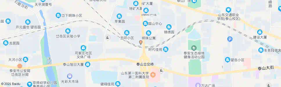 泰安沪农商村镇银行_公交站地图_泰安公交_妙搜公交查询2025