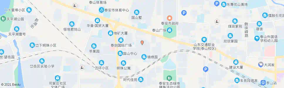 泰安乐园小区(易初莲花)_公交站地图_泰安公交_妙搜公交查询2025