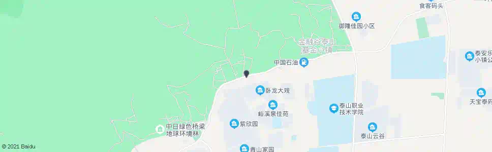 泰安上峪村_公交站地图_泰安公交_妙搜公交查询2025
