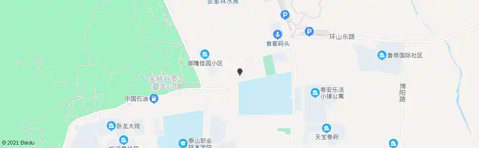 泰安安家林村_公交站地图_泰安公交_妙搜公交查询2025