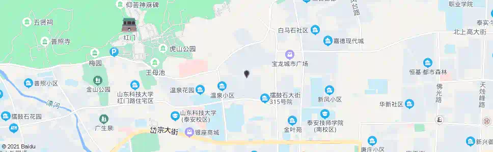 泰安岱道庵_公交站地图_泰安公交_妙搜公交查询2025