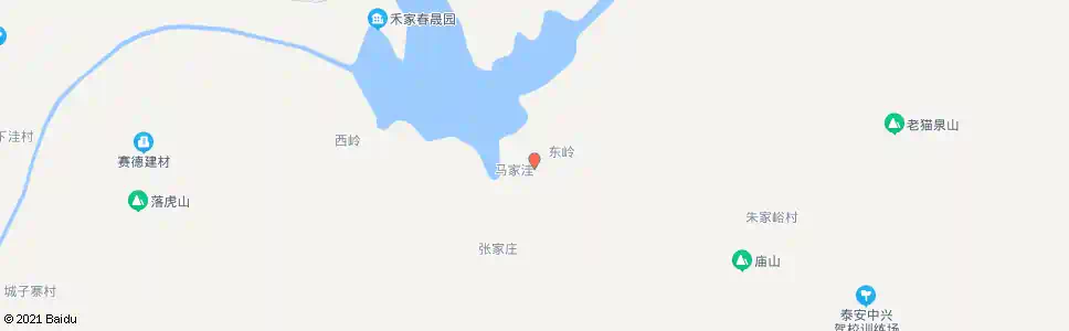 泰安马家村_公交站地图_泰安公交_妙搜公交查询2025