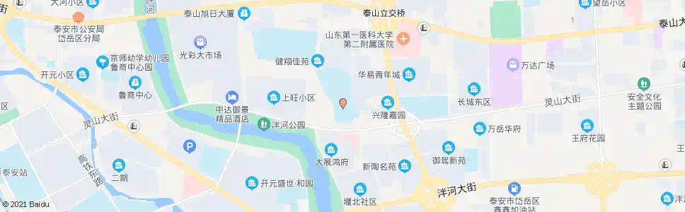 泰安外国语学校_公交站地图_泰安公交_妙搜公交查询2025